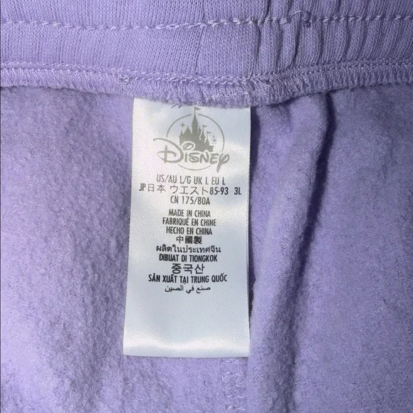 Disney Purple Joggers - Picture 6 of 6